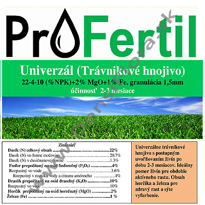 ProFertil UNIVERZAL 22+04+10+2MgO+Fe, 10kg