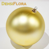 Vianočná guľa MAXI 40cm zlatá matná, 3D vianočná dekorácia