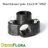 Navrtávací pás 32x3/4" VNZ, objímka s vnútorným závitom