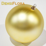 Vianočná guľa MAXI 30cm zlatá matná, 3D vianočná dekorácia