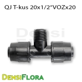 QJ T-kus 20x1/2"VOZx20 pre kvapkovú a mikro závlahu
