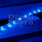 LED svetelná trubica, modrá, 1m, 30 LED