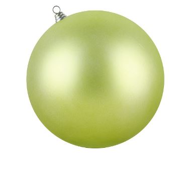 Vianočná guľa MAXI 30cm zelená matná, 3D vianočná dekorácia