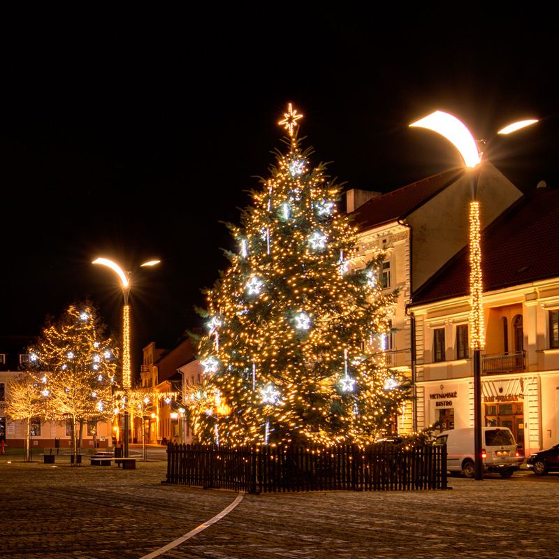 LED špic 45cm x 70cm svetelná hviezda na vianočný strom, vrcholová, teplá biela