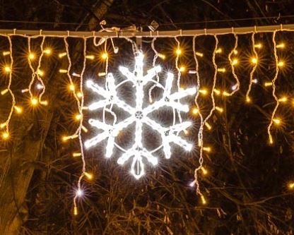 LED svetelná trubica, FLASH ľadová biela, 100m, 3000 LED