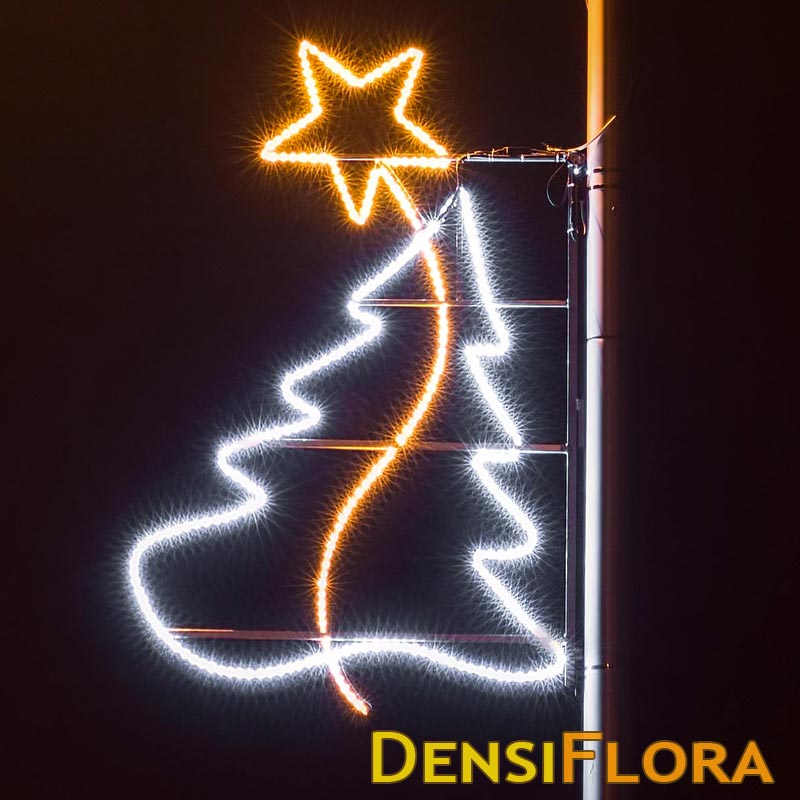 LED svetelná trubica, FLASH ľadová biela, 100m, 3000 LED