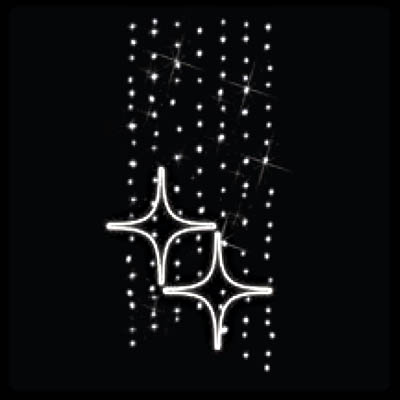 LED svetelná trubica, FLASH ľadová biela, 100m, 3000 LED