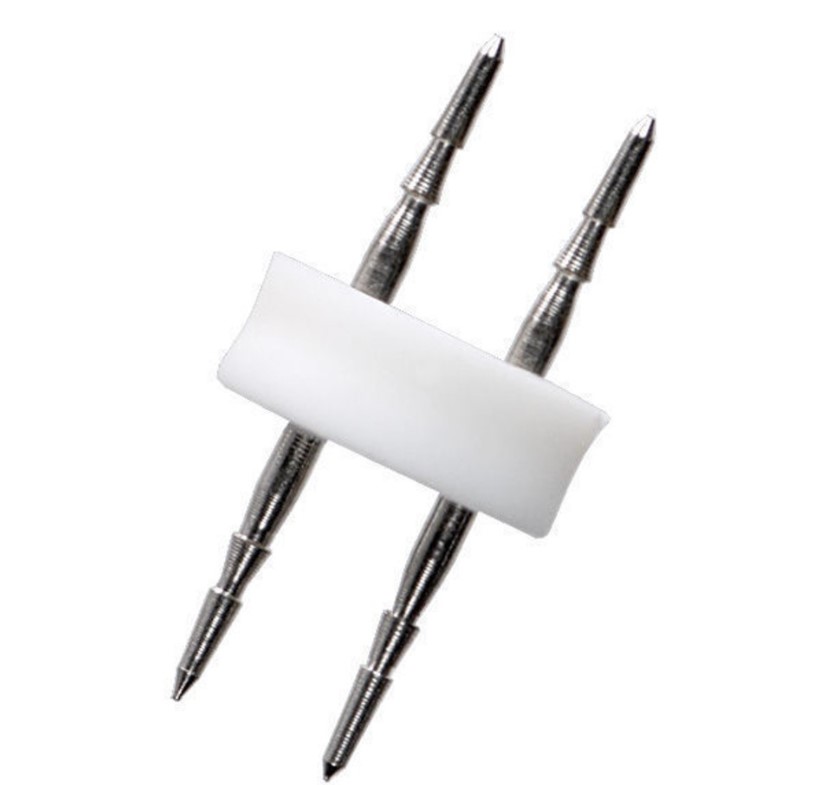 Prípojka medzi svetelnou hadicou a systémami EASY FIX 0,25m, čierny, samičí, IP44