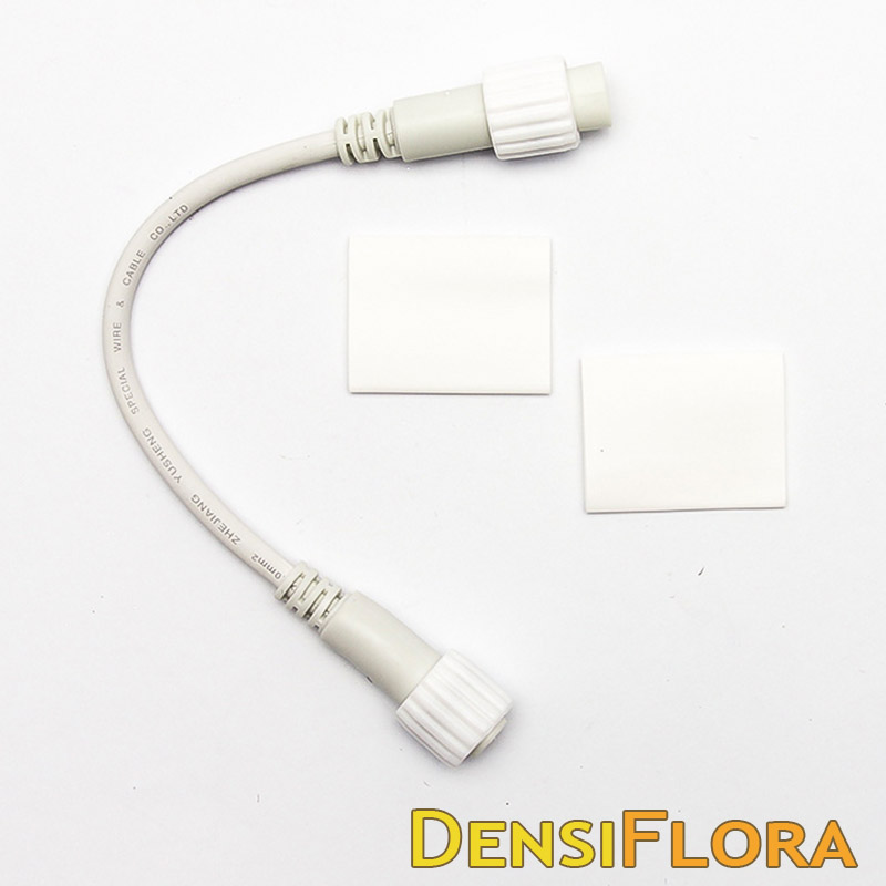 EASY FIX redukcia z IP67 na IP44, biely kábel, exteriér, vianočné osvetlenie