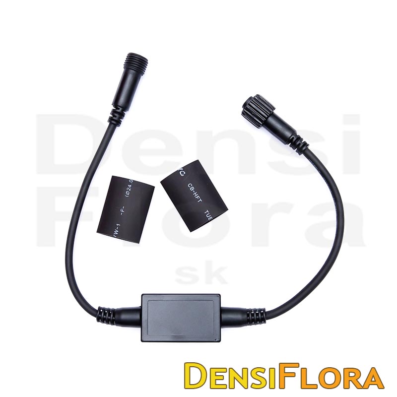 EASY FIX zdrojový samostatný AC/DC mostík, exteriér, čierna farba, IP67