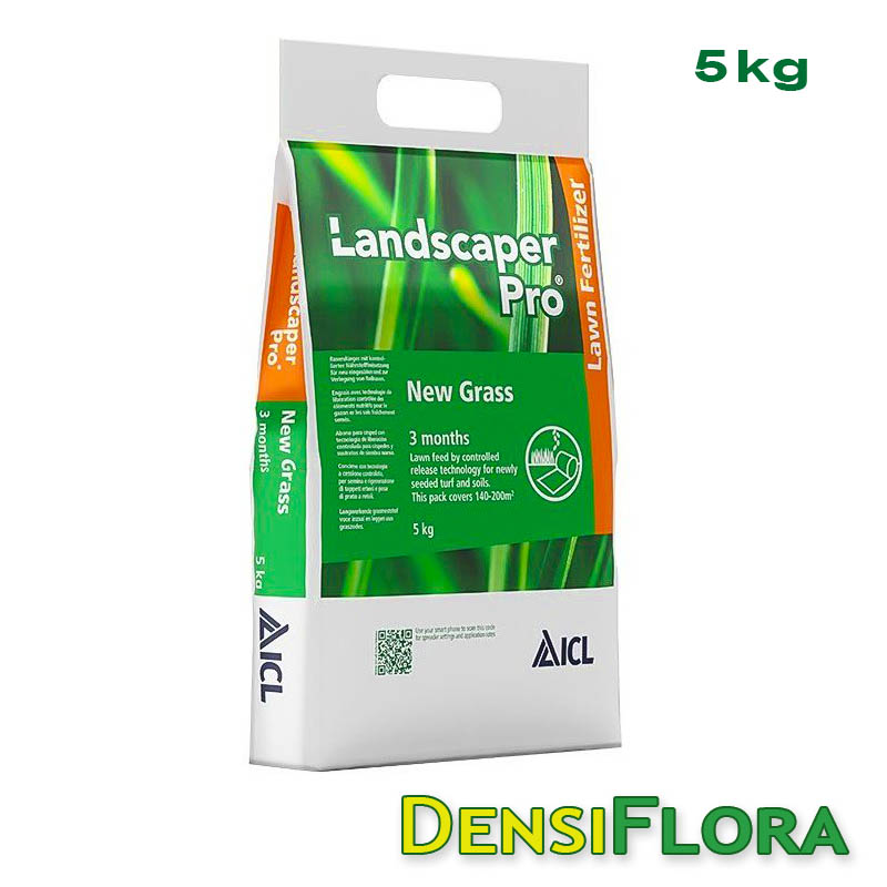 ICL NEW GRASS 20+20+08, 5kg hnojivo pre nový trávnik Scotts