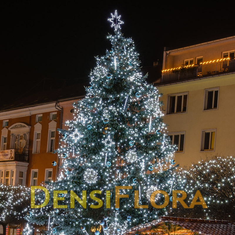 LED Svetelná sada pre vianočný strom, 360 LED, ľadová biela, EASY FIX, IP67