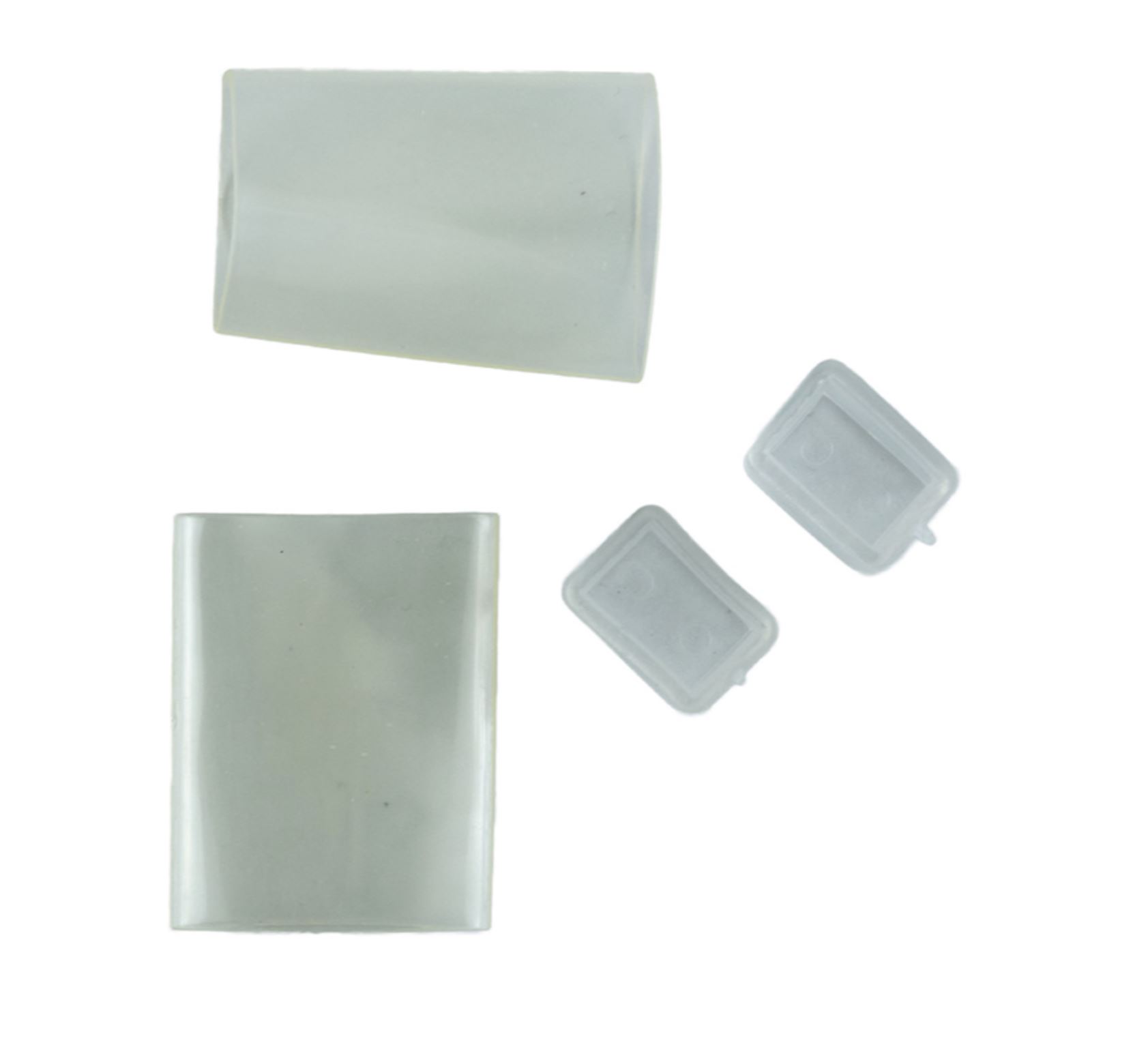 Zmršťovacia bužírka, transparentná, 4 x 3 cm, 1 ks Zmršťovacia bužírka, transparentná, 4 x 3 cm, 1 ks