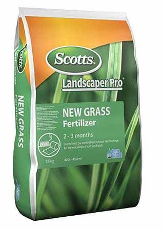 Scotts NEW GRASS 20+20+08, 15kg hnojivo pre nový trávnik