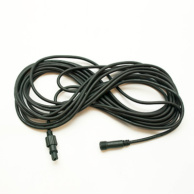 EASY FIX predlžovací kábel 5 m, exteriér, čierna farba