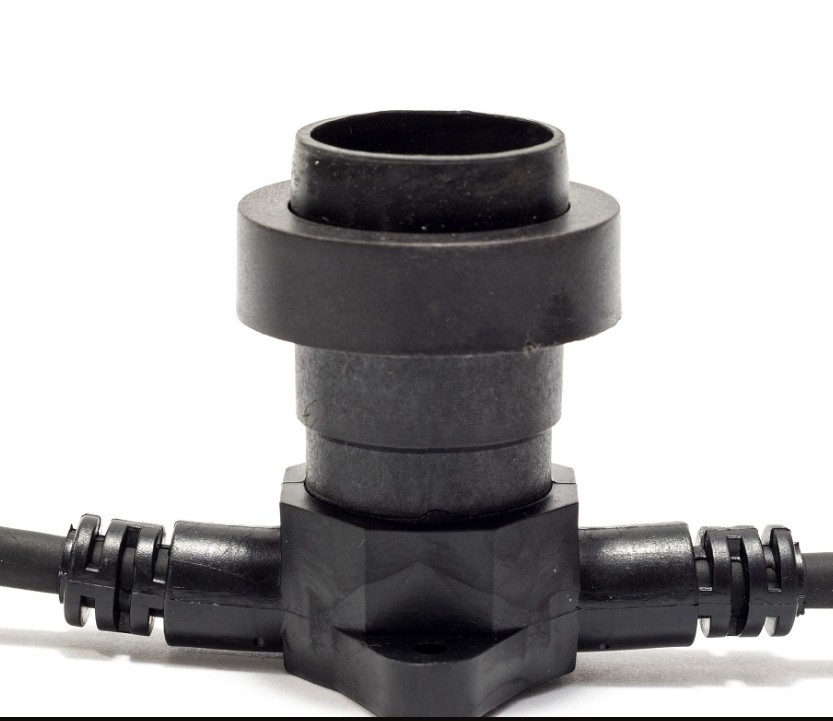 LED žiarovka, oranžová, pätica E27, girlanda