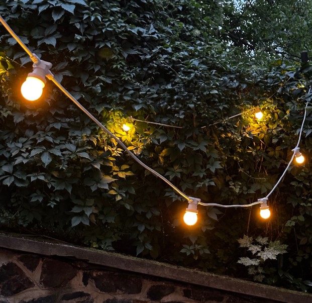 LED žiarovka, zelená, pätica E27, girlanda